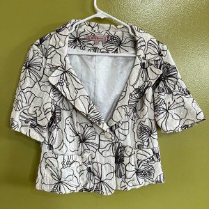 Casual Short Sleeve Blazer by Young Essence